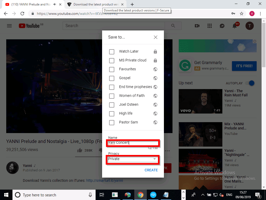 How To Create a Playlist on YouTube 2020 - playlist information