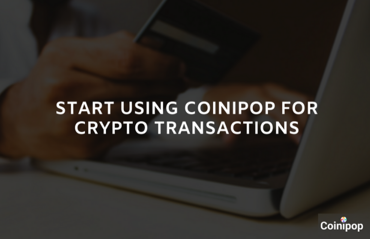 Coinipop for cryptocurrency transaction