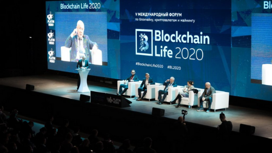 Forum Blockchain Life 2020 took place on October 21-22 in Moscow and Russia