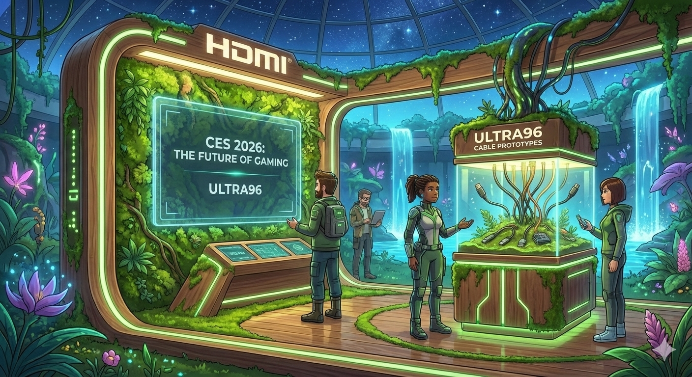 HDMI LA Bringing Gaming Tech Demos To CES 2026 Including New Ultra96 Gemini Generated Image 